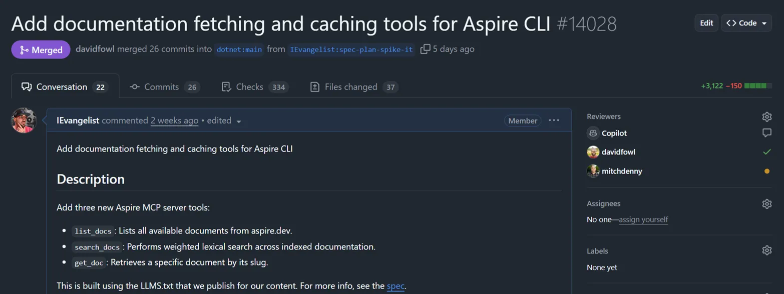 GitHub branch named plan-spec-spike-it